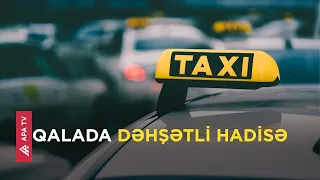 Taksi sürücüsü sərnişini maşında gözlədib özünü öldürdü - APA TV