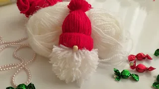 DIY gnome/Cutest gnome from yarn