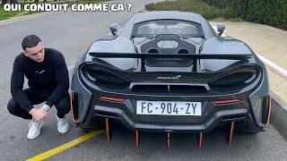 Qui conduit comme lui ici ? MCLAREN 600 LT Préparé 😱