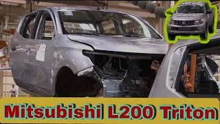 Mitsubishi L200 Triton Production line | Truck factory tour | #trending #mitsubishi #renault #nissan