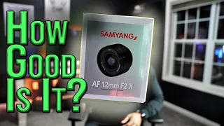 NEW Samyang/Rokinon 12MM Autofocus Fuji APS-C X Mount Lens