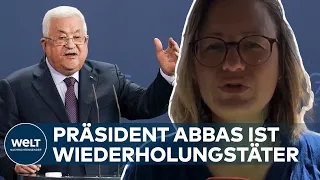 ISRAEL BISHER GELASSEN: "Abbas wird hier Dr. Holocaust genannt" | WELT Analyse