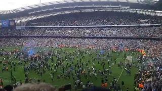 Manchester City vs Aston Villa final whistle