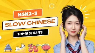 HSK 2/3 |Slow Chinese Stories| Listening Practice