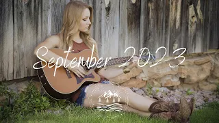 September 2023 Serenity Indie Folk Pop Instrumental Compilation | Relaxing Acoustic Music for Fall 🍂