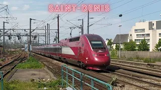 TGV, Eurostar, Thalys, TER, RER, transilien à Saint Denis (93)