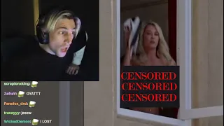 xQc Watches A Nude Scene on KICK