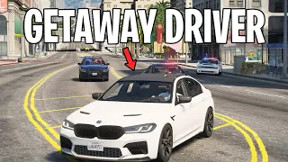 I Became A Getaway Driver in GTA 5 RP
