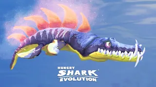 LEO TRAILER AND GAMEPLAY (STEGOSHARK SKIN) - Hungry Shark Evolution