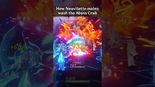 HOW NEUVILLETTE MAINS WASH THE ABYSS CRAB