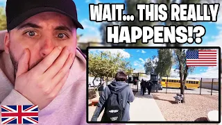 Brit Reacts to Life in America as an Exchange Student!