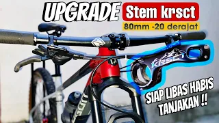 Polygon Xtrada 5 2022 Upgrade Stem KRSCT 80mm -20 Derajat