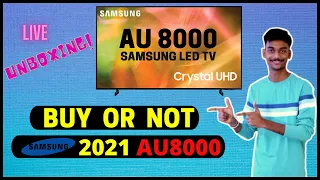 SAMSUNG LED 50AU8000 UNBOXING AND REVIEW | 43AU8000 | SAMSUNG 2021 LATEST LED TV