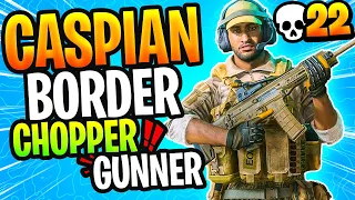 CASPIAN BORDER! Chopper Gunner 22 Killstreak Gameplay - Battlefield 2042 Portal mode - Battlefield 3