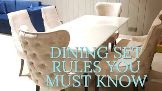 Massive Price Drop On Limited Dining Sets | HOW TO CHOOSE DINING SETS ? Discounted Funiture M SQUARE