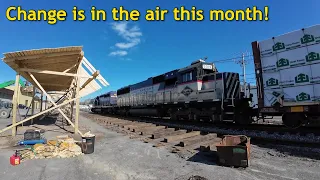 Familiar trains in new places, and new trains in familiar places | Railfanning Roundup March 2024
