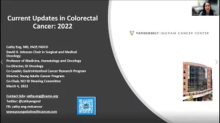 Lunch and Learn: Updates in Colorectal Cancer