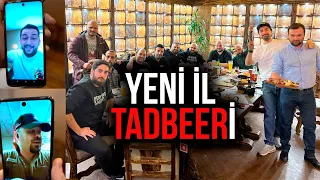 TADBEER. YENİ İL MƏCLİSİNDƏ 9 BUTULKA ARAQ İÇDİK