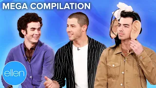 Every Time The Jonas Brothers Appeared on The Ellen Show In Order (MEGA-COMPILATION)