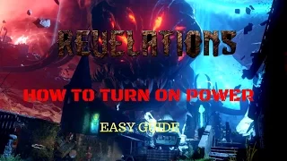 HOW TO TURN ON THE POWER IN REVELATIONS! Black Ops 3 Revelations Gameplay