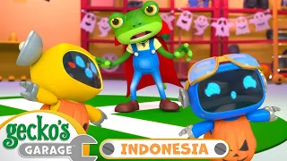 SERAM!! Garasi itu Berhantu👻👻 | Garasi Gecko | Kartun Populer Anak-Anak | Seru dan Mendidik