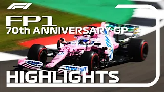 70th Anniversary Grand Prix: FP1 Highlights