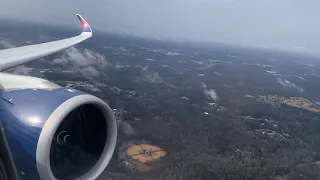 (ROARING XWB SOUND) Delta A350 Pushback, Taxi, Takeoff | Atlanta ATL