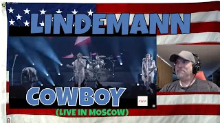 LINDEMANN - COWBOY (LIVE IN MOSCOW) - REACTION  - Beware you cant UNSEE this lmao
