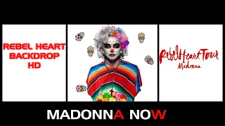 MADONNA - REBEL HEART BACKDROP - REBEL HEART TOUR - HD