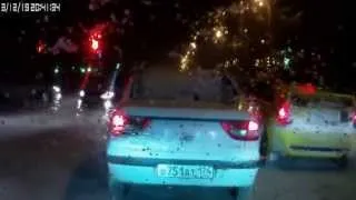 Car Crash Compilation of December 2013 Winter #9