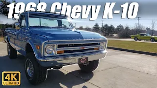 1968 Chevrolet K 10 4X4 Pickup Restomod For Sale Vanguard Motor Sales #9529