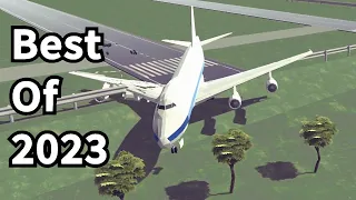 Best plane crashes of 2023 | Besiege