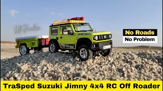 Review: TraSped RC Suzuki Jimny with Lights Sound and Smoke