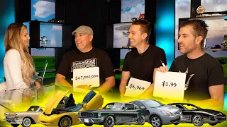 Car auction prices are OUT OF CONTROL! Hoovie is humiliated guessing the price on GMYT Game Show Ep1