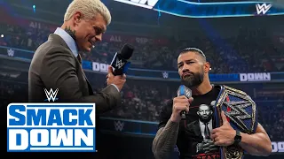 Roman Reigns to Cody Rhodes: "What Dusty didn’t teach you, I will": SmackDown, March 3, 2023