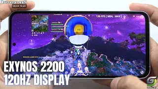 Samsung Galaxy S23 FE Fortnite Gameplay | Exynos 2200