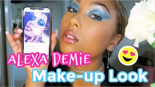 Alexa Demie Make-up Look ♡ Or at least an attempt🤣