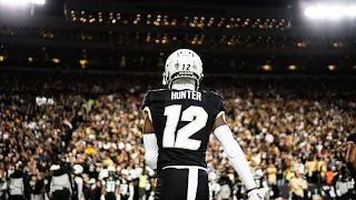 TRAVIS HUNTER SCORES TOUCHDOWN IN OREGON STATE VS CU GAME