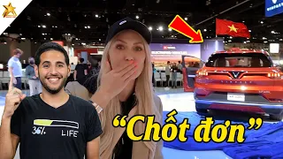 Supercar Blondie Và Nas Daily KHUYNH ĐẢO Gian Trưng Bày Của Vinfast Tại Ces 2022