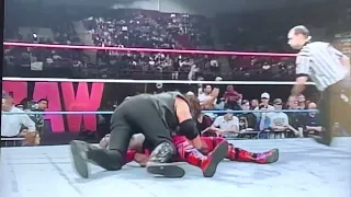 The Big Heart Punch Finisher to Ahmed Johnson from Brian Adams of N.O.D. - Crush Monday Night Raw 97