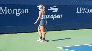 Анастасия Тихонова на юниорском US Open 2018