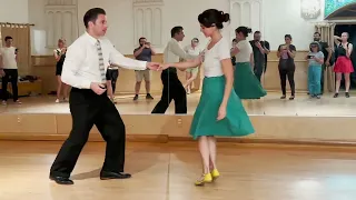 Beginner & Intermediate Swing Lesson Stephen Edward Sayer & Karine Hermes