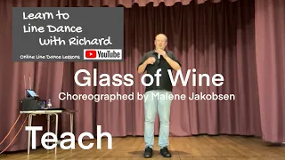 ABSOLUTE BEGINNER LINE DANCE LESSON 44 - Glass of Wine - Part 1 - Full Teach