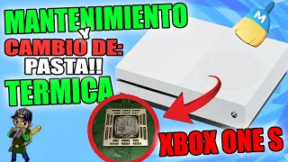 DESMONTAR XBOX ONE S Y MANTENIMIENTO  + CAMBIO DE PASTA TERMICA