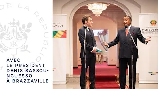 Déclaration du Président Emmanuel Macron et du Président Denis Sassou-Nguesso depuis Brazzaville.