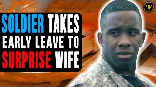Soldier Takes Early Leave To Surprise Wife, What He Sees Breaks His Heart.
