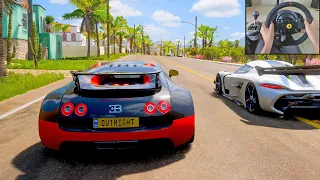 Bugatti Veyron - Forza Horizon 5 | Goliath Race Thrustmaster TX | 4K gameplay