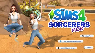 NEW OCCULT Become a Sorcerer Mod / HOW TO Tutorial & Gameplay / Sims 4