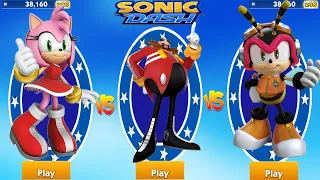 Sonic Dash - Charmy Bee Vs Boss Battle Eggman Vs Amy Sonic