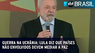 Guerra na Ucrânia: Lula diz que países não envolvidos devem mediar a paz | SBT Brasil (24/02/23)